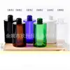 Botella bomba de 200 ml de hombro plano para loción, gel de ducha, champú, limpiador facial