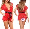 Suprimento de Comércio Exterior Europeu e Americano Nova Roupa Íntima Sexy Sexy Roupa de Noite Feminina Conjunto de Renda Justo