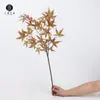 Venda Direta da Fábrica: Folhas de Bordo Artificiais de 77cm com Textura Realista, Adequadas para Projetos de Paisagismo Ecológico, Paisagismo com Plantas Verdes, Decoração de Casa e Arranjos Florais