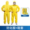 Vestuário de proteção resistente a ácidos e álcalis com design de cobertura total, resistente a ataques de líquidos ácidos e alcalinos, feito de material altamente resistente à corrosão e ao desgaste, adequado para laboratórios e fábricas de galvanoplastia