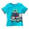 200g algodón peinado engrosado dos colores alta calidad niños camisetas fabricantes producen camisa publicitaria pintada a mano