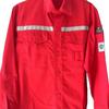 Ropa de Trabajo Sinopec de Malla Fina Antiestática de Verano con Tira Reflectante para Campo Petrolero, Anti-Manchas, Transpirable para Hombre