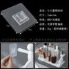 Estante de Almacenamiento Parche Adhesivo de Repuesto Gancho Adhesivo de Pared Fuerte y Transparente Accesorios de Montaje en Pared sin Perforaciones