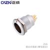 Conector de engate rápido auto travante positivo FGG EGG plug de aviação 1B 2 macho 4PIN 5 16 núcleos soquete de porca dupla