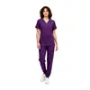 Ebay Comercio Exterior Europeo y Americano Uniformes de Trabajo Holgados para Mujer, Uniformes de Enfermería, Uniformes de Enfermera de Residencias, Ropa de Trabajo para Personal Médico