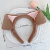 Lindo Súper Lindo Dibujo Animado Orejas de Tigre Banda para el Cabello Accesorios para el Cabello para Mujer Nuevo Lavar la Cara Aplicar Mascarilla Presionando Felpa Tarjeta para el Cabello Tocado