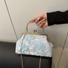 Nuevo Bolso de Hombro Casual Simple de Moda, Portátil, Cadena de Moda Nicho Primavera 2025, Bandolera Concha para Mujer