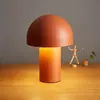 Lâmpada de Mesa LED Cogumelo Criativa Personalizada Estilo Nórdico Ins Celebridade da Internet Sala de Estar Simples Quarto Mesa de Cabeceira Entrada Mesa de Leitura