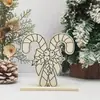 Navidad transfronteriza DIY pequeña pizarra de dibujo enseñanza hecha a mano tablero de graffiti a color dibujos animados creativos para niños decoración de rompecabezas de animales