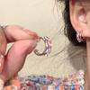 Pendientes de Perla Ins para Mujer, Pendientes Versátiles de Lujo Ligero de Nicho, Pendientes de Estilo Vintage de Gama Alta, Venta al por Mayor de Aguja de Plata 925