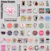 200 peças de adesivos de grafite com tema feminista, um produto popular na Amazon para vendas transfronteiriças, usados para decorar carros, skates e malas