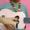 Correa de Guitarra Transfronteriza, Correa de Estilo Étnico, Correa Retro Personalizada, Correa de Ukelele, Correa de Hombro para Guitarra Impresa
