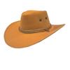 Cross Border Estilo Americano Camurça Ocidental Cowboy Chapéu Grande Brim Sun Hat Verão Viagem ao ar livre Equitação Pesca para homens e mulheres