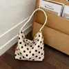 Bolsa de lona de grande capacidade para mulheres, novo modelo de verão 2026, adequada para escola e trabalho, bolsa tote, bolsa saco de grande capacidade, bolsa de ombro