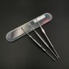Set de Tres Piezas de Cucharas Espirales para Oídos de Acero Inoxidable, Set de Herramientas para Limpieza de Oídos, Herramienta de Almacenamiento Esencial para la Limpieza Diaria de Oídos