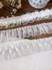 Borde de encaje bordado estilo Chanel blanco con accesorios de cinta tela material de costura cinta tejida otro