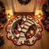 Amazon Nuevo Navidad 3D Visual Felpudo Sala de Estar Sofá Decoración Atmósfera Festiva Alfombra Dropshipping