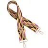 Nueva Correa Gráfica Acolchada de Costura Colorida para Bolso 5cm Estilo Hoja Diamante Correa Cruzada Ajustable Accesorios Fabricante