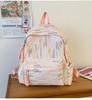 Mochila Mochila para Meninas Bonitas Mochila Escolar Fresca e Simples para Estudantes Universitários Mochila Leve e Moderna de Alto Valor