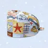 Entrega transfronteriza de gorros quirúrgicos de algodón puro para salones de belleza, gorros universales sin visera, gorros con cola de cúpula, turbantes médicos y pañuelos para la cabeza