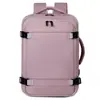 Mochila de Bordo, Nova Mochila Transfronteiriça, Mochila Multifuncional de Grande Capacidade para Viagens de Curta Distância com Abertura/Fechamento de 180 graus