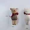 Estilo Floresta Gato Urso Retro Boneca Fofa Bordado Pônei Artesanal Estilo Artístico Enfeites Decorativos Acessórios