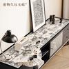Mantel largo estilo americano para mueble de TV, protector de mesa, ligero, de lujo, de alta gama, para aparador y escritorio