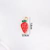 Colgante de Fruta de Aleación con Goteo de Aceite Mixto Accesorios DIY Pulsera Aretes Accesorios Colgante Cereza Fresa Piña