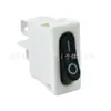 Interruptor basculante Kcd1-110 plano de dos pines y dos velocidades con logotipo Oi negro, interruptor con forma de barco, certificación de seguridad CQC