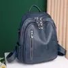 Mochila Feminina Transfronteiriça Versão Coreana 2026 Nova Moda Pu Personalizada Mochila de Viagem Feminina Tendência Mochila Escolar para Estudante Atacado
