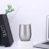 Amazon Caneca Térmica de Aço Inoxidável Caneca Casca de Ovo Caneca de Vinho Tinto de Aço Inoxidável 304 Camada Dupla a Vácuo Barriga em Forma de U Caneca Térmica
