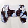 Adecuado para funda protectora de silicona para mando de juego PS5 de Black Myth Wukong con punto antideslizante camuflaje de color puro mezclado inalámbrico