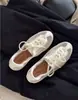 Zapatos de Ballet para Mujer Estilo Deportivo Casual 2025 Nuevos Zapatos de Malla para Entrenamiento Moral Zapatos Retro para Mujer