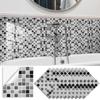 TS332-343 pegatinas de azulejo de porcelana gris avanzadas transfronterizas decoración del hogar DIY autoadhesivas película de cristal pegatinas de suelo y pared