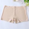 Primavera e outono Bottoming Anti-running Seamless Safety Pants Women's Breathable Mesh Solid Color Shorts Boxers ultrafinos de três pontos para mulheres