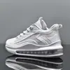 Zapatillas Deportivas para Correr para Hombre Transfronterizas con Amortiguación de Aire, Nuevas Zapatillas Deportivas Casuales de Moda Transpirables de Suela Suave para Hombre para Primavera y Otoño
