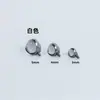 Titanio G23 Zirconia de Tres Garras Bola Implante Grado F136 Aleación de Titanio Rosca Interna Arete Hélice Hélice Labio Joyería para Perforación