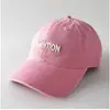 Boné de Baseball Macio de Cor Sólida com Bordado de Letra Tridimensional Simples para Homens e Mulheres, Estilo Casal, Boné de Primavera Moderno e Versátil