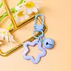 Llavero colgante de campana de pentagrama calado de colores Kit de material para abalorios hecho a mano DIY para accesorios de decoración de bolsas y orejas