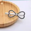 Pasador de Pelo con Pedrería y Perlas Transfronterizo, Pasador Creativo Estilo Coreano de Celebridad de Internet, Accesorio para el Cabello Minimalista, Pin para Flequillo Estilo Juvenil