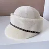 Papel japonés elegante copa cóncava sombrero ecuestre mujer verano protección solar sombrero de punto transpirable gorra de visera tira de PU sombrero de sol