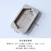 Moldes de Silicone para Folhas de Cera de Aromaterapia DIY, Vários Estilos de Combinação, Moldes de Etiqueta Suspensa de Gesso Perfumado de Furo Único e Múltiplas Formas
