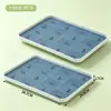 BNBSBandeja de Drenaje de Doble Capa para el Hogar de Plástico Rectangular Bandeja para Té Bandeja para Frutas Bandeja para Tazas de Agua Tazas de Té Bandeja de Drenaje