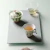 Taza de té estilo chino Irohikiri creativa con temática de gato y estampado de sandía, perfecta para disfrutar del té, con exquisitos diseños pintados a mano