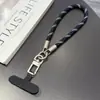 Cordón Colorido para Teléfono Móvil Joyería Hecha a Mano DIY Creativo Cuerda de Muñeca de Poliéster Colgante para Teléfono Móvil Cuerda para Dedo Anticaída
