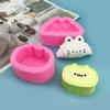Molde de Silicone Gatinho Queijo Molde de Silicone Pinça Gatinho Pão Molde de Silicone para Assar Chocolate Mousse