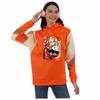 Sudadera con capucha y estampado de Demon Slayer Ghost Extermination Blade con costuras en contraste para parejas, disponible en AliExpress.