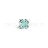 Titanium F136 Titanium Alloy Four-Leaf Clover Zircon Earrings Gradient Lucky Clover Ear Bone Studs G23 Titanium Piercing Jewelry