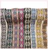 Venta caliente de comercio exterior, nuevo estilo étnico de 5 cm, cinta jacquard, correa de hombro para bolso de 2 pulgadas, correa de hombro para bolso de cuero, correa de hombro para guitarra