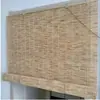 Persianas de junco brancas, persianas rolô, persianas de bambu, cortinas do chão ao teto, cortinas blackout para varanda, decorações de parede, cortinas de esteira de palha.